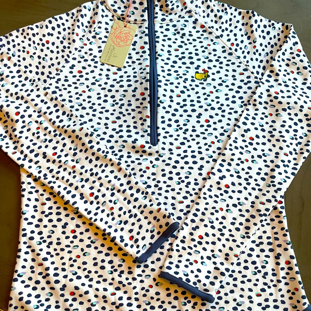 Rare Masters tournament Golf Peter Millar 1/4 zip